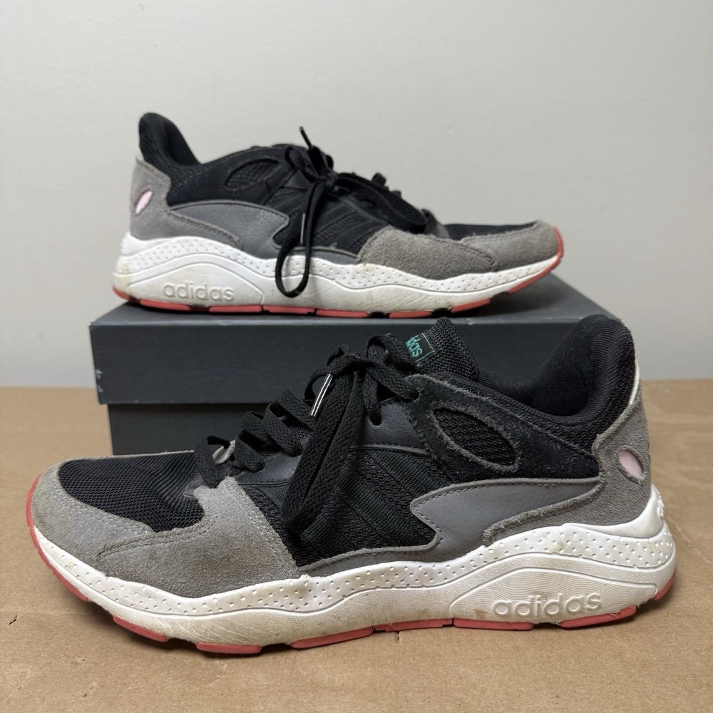 Adidas Crazy Chaos EF1060 Black Gray Pink Running Shoes Womens‎ Size 11